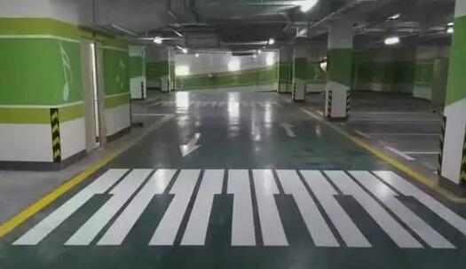 永年仓库划线